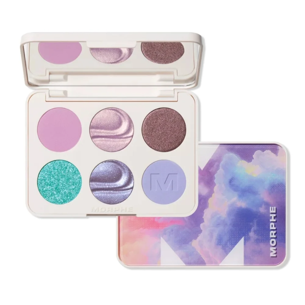 Morphe ChromaPlus 6-Pan Eyeshadow Palette 🎨 Shade: Sky-Fi ✨🆕